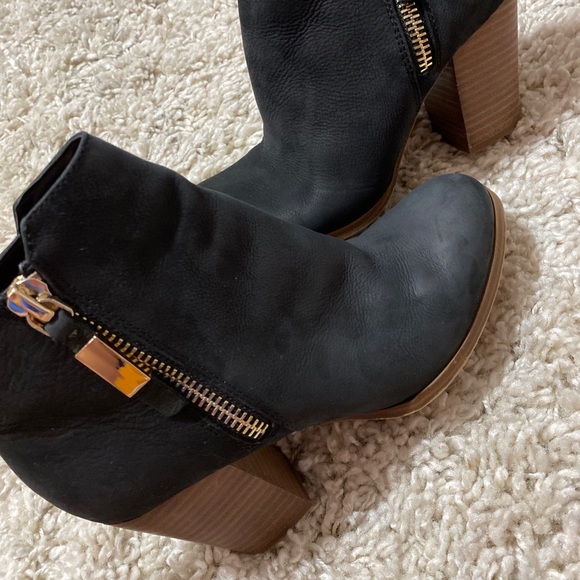 Black Aldo Booties - Picture 2 of 6